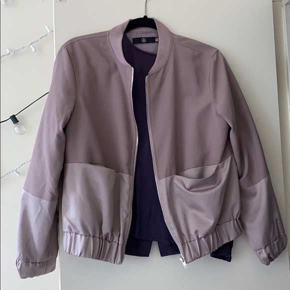 Ultralight Nylon Bomber Powder Pink main image 1